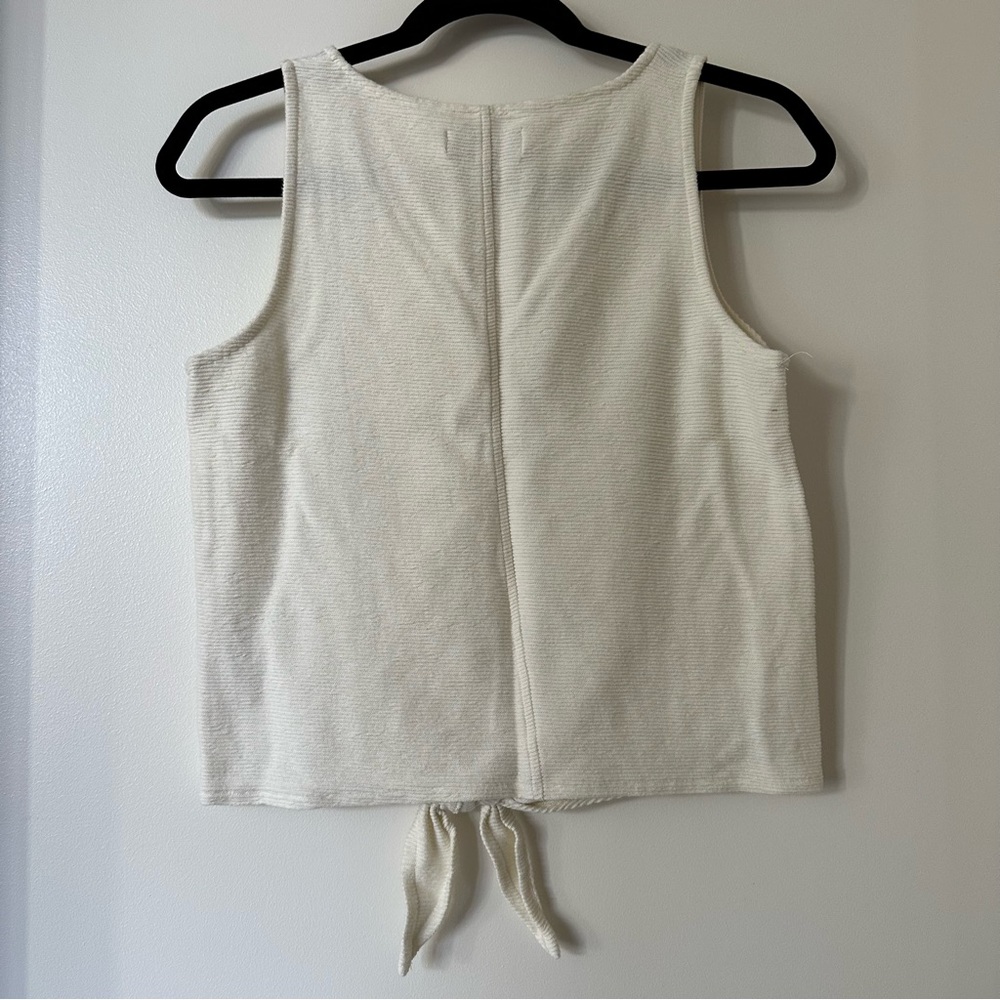 Madewell - Texture & Thread Button-Front Tank Top - Picture 6 of 7